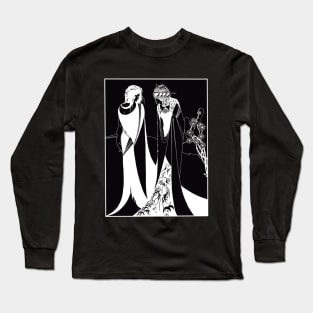 Salome and her mother (white on black) Long Sleeve T-Shirt